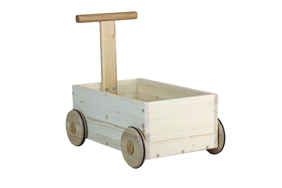 Toddler Walker Wagon - Model M - White