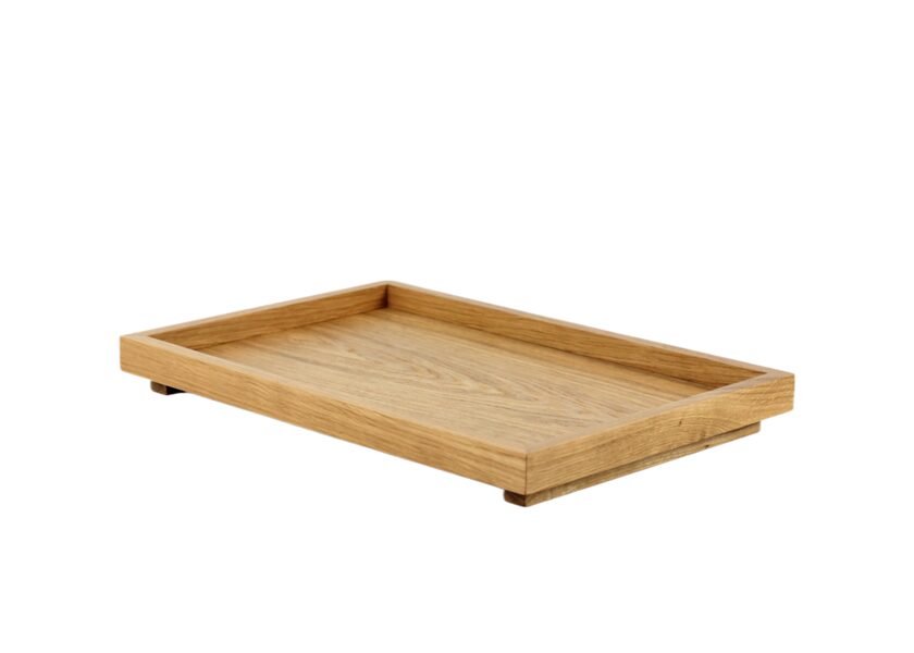 Oak wood tray Style B 
