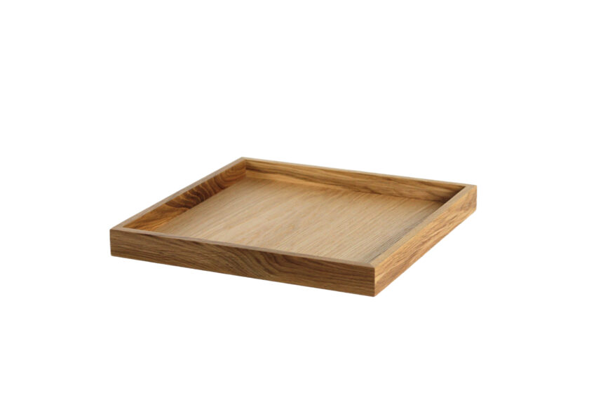 Oak wood tray 