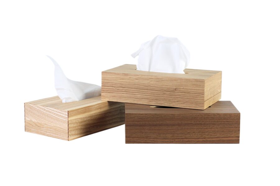 Wooden Tissue box cover 