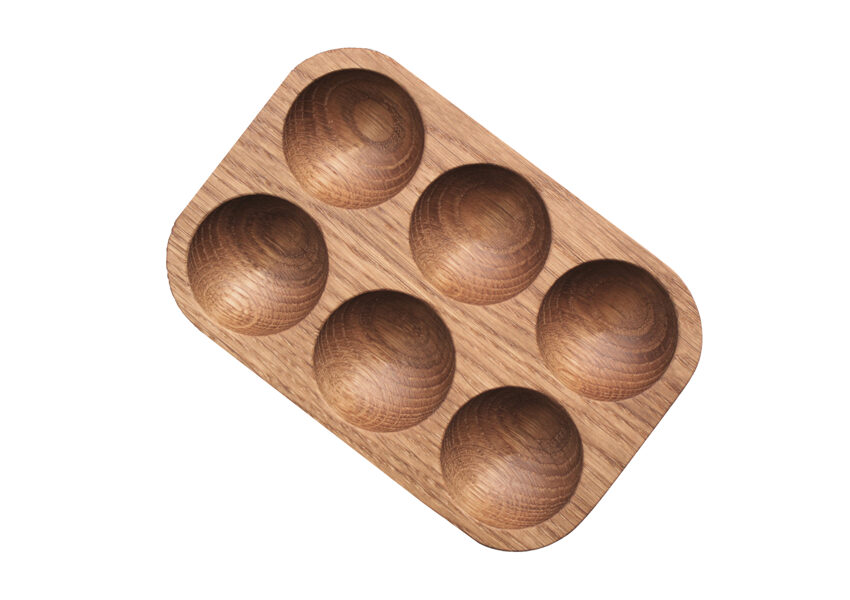 Egg holder - 6 eggs (3x2)
