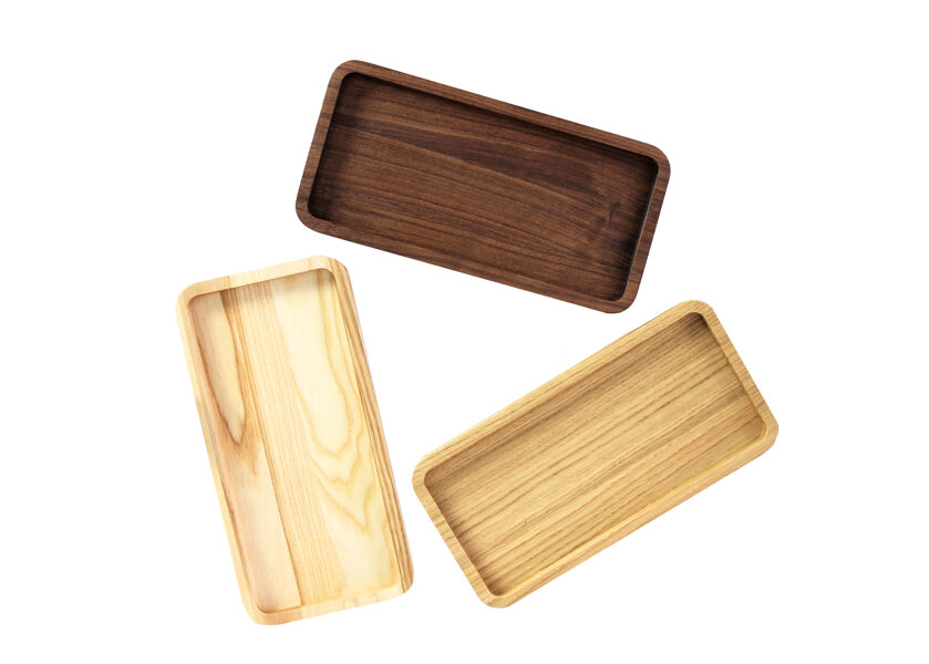 Wooden plate - decorative tray