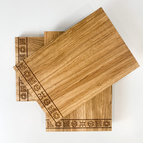 Wood serving boards