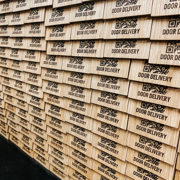 QR koda zīme - ēdienkarte