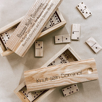 wooden domino