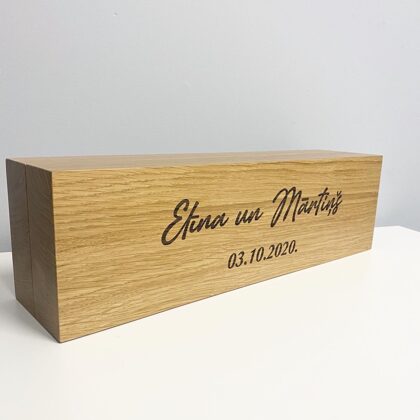 wooden wine box