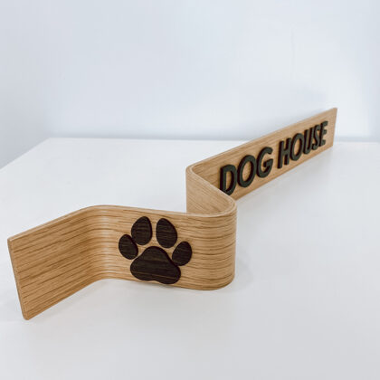dog house sign