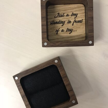 engagement ring box