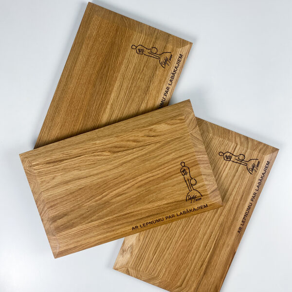 Wooden serving boards