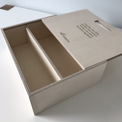 wooden packaging box