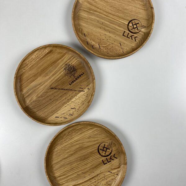 Wooden serving platters