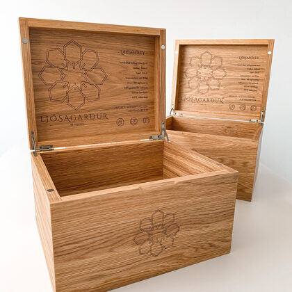 wooden design box 