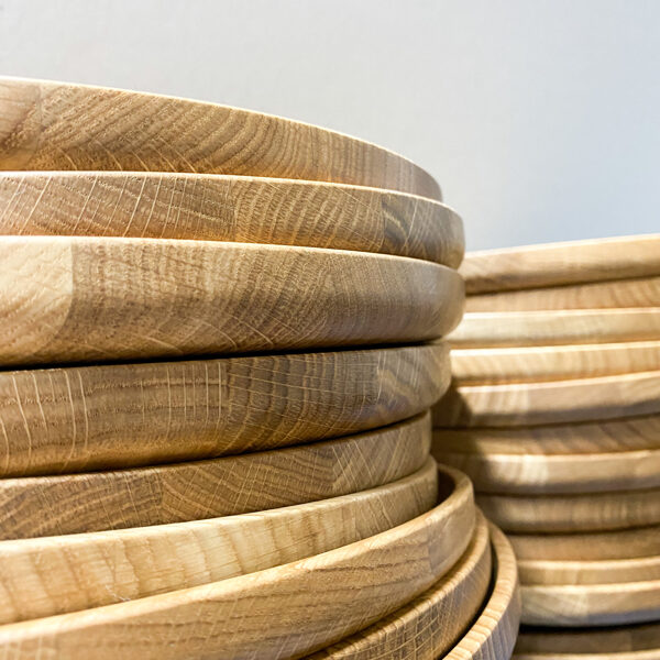 oak wood serving platters