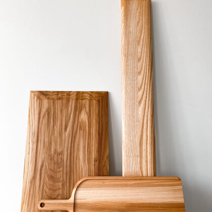 wooden kitchen boards