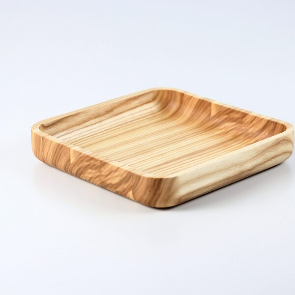Wood platter