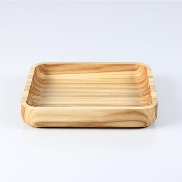 Wood appetizer platter
