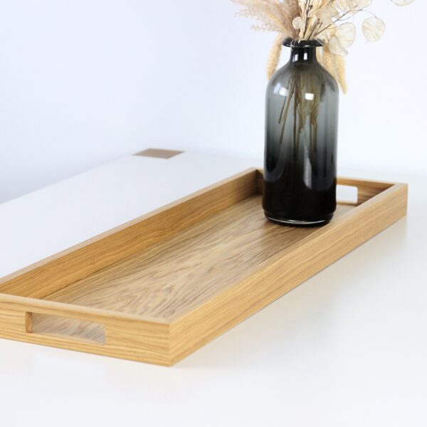 Oak wood serving tray - Ottoman tray