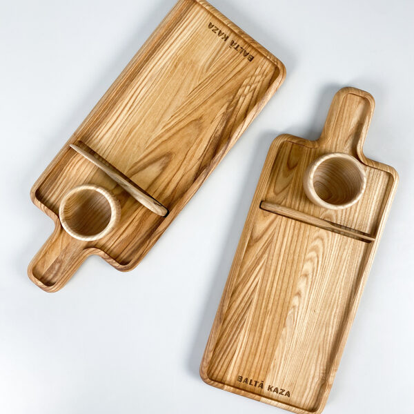 Wood serving boards