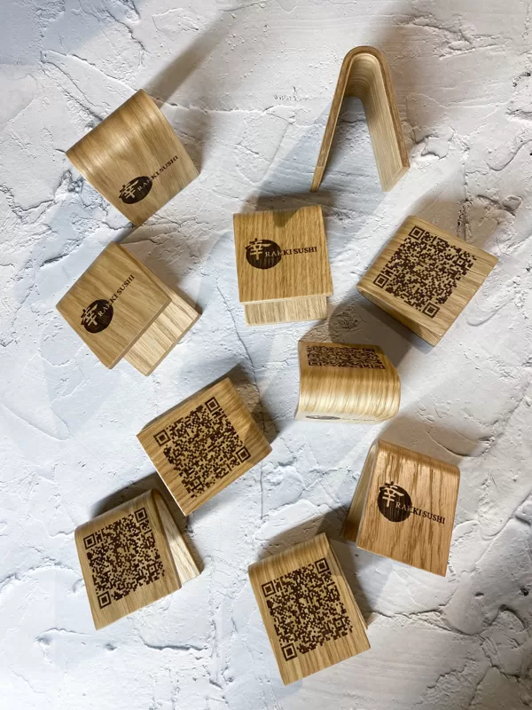 QR koda zīme - ēdienkarte 