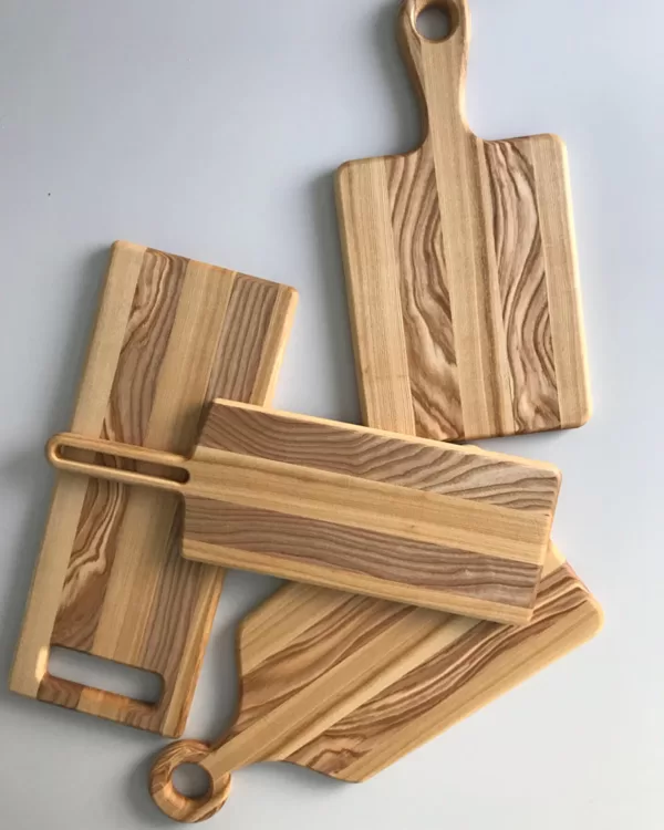 ash wood serving boards