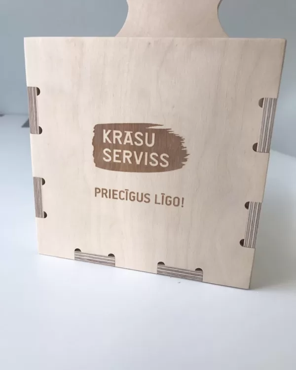 laser engraved box