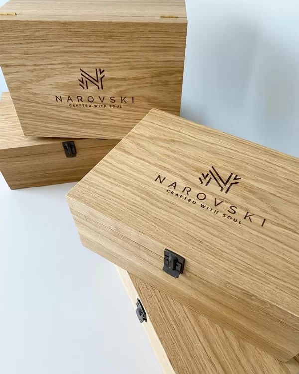 wooden design packaging box