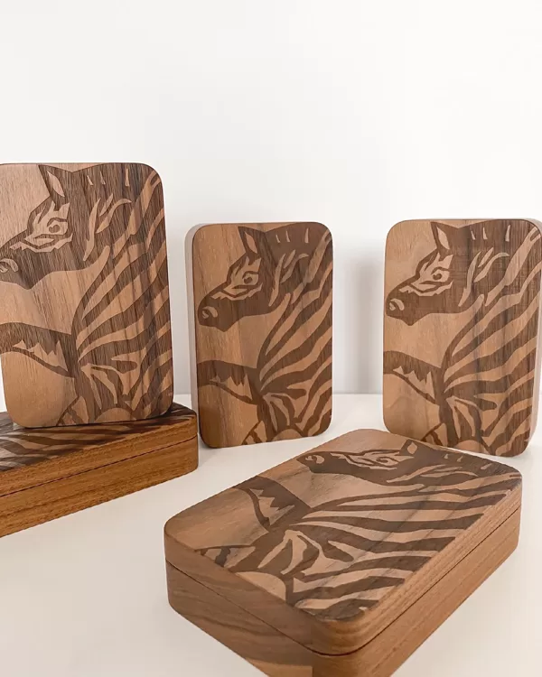 walnut wood design boxes