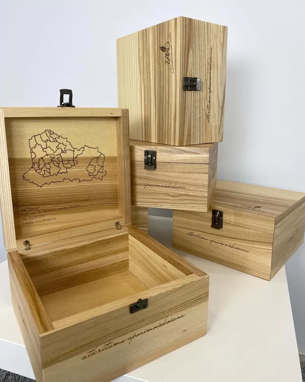 wooden packaging box