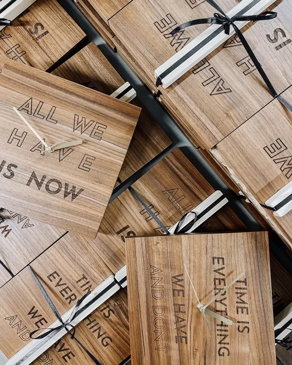 walnut wall clocks