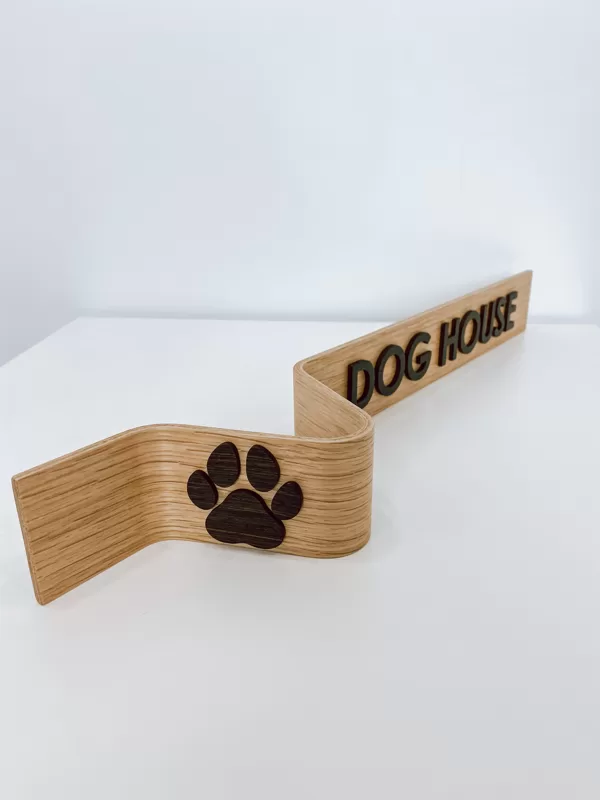 dog house sign