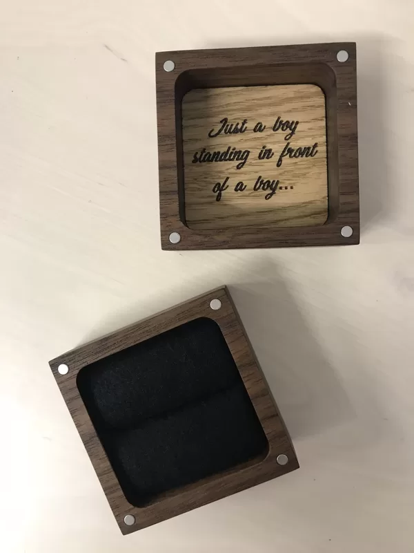 engagement ring box
