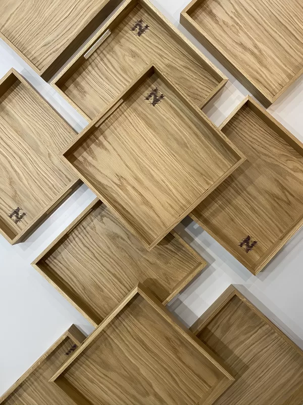 wooden serving trays
