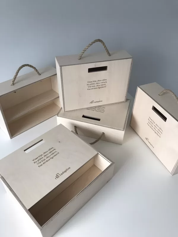 wooden packaging design