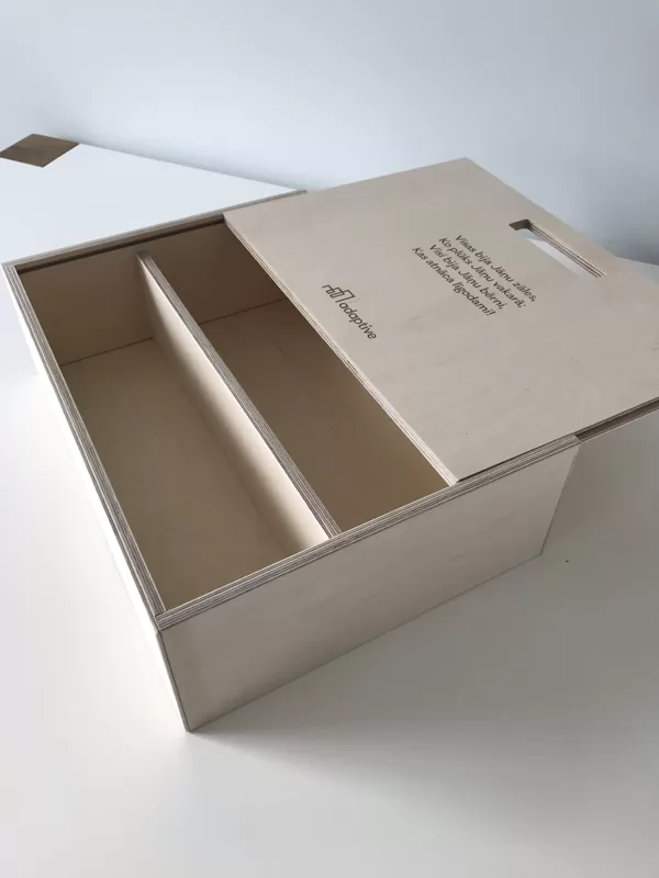 wooden packaging box