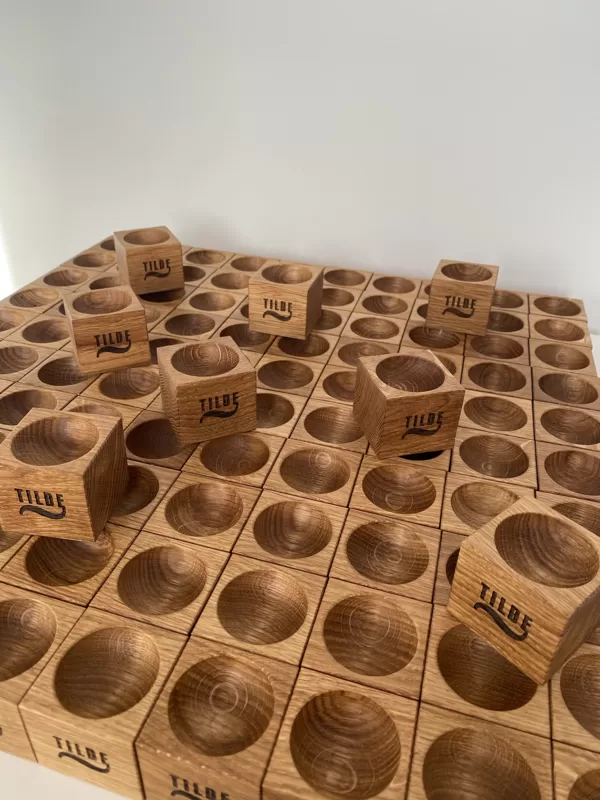 oak wood egg holders