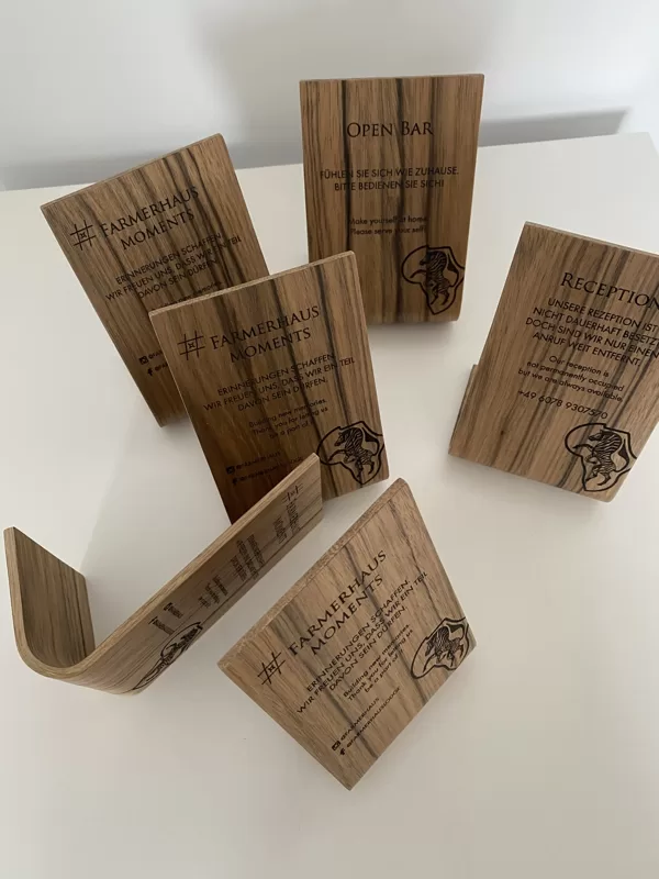 table signs