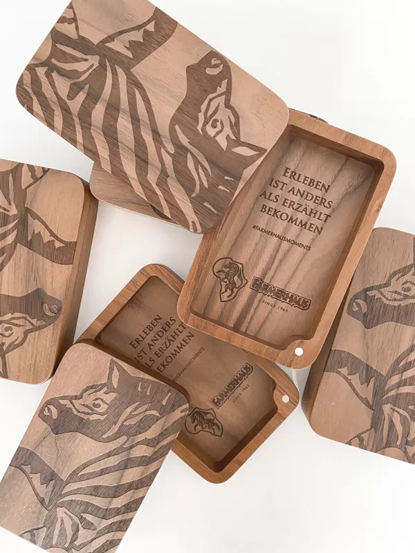 design walnut wood boxes