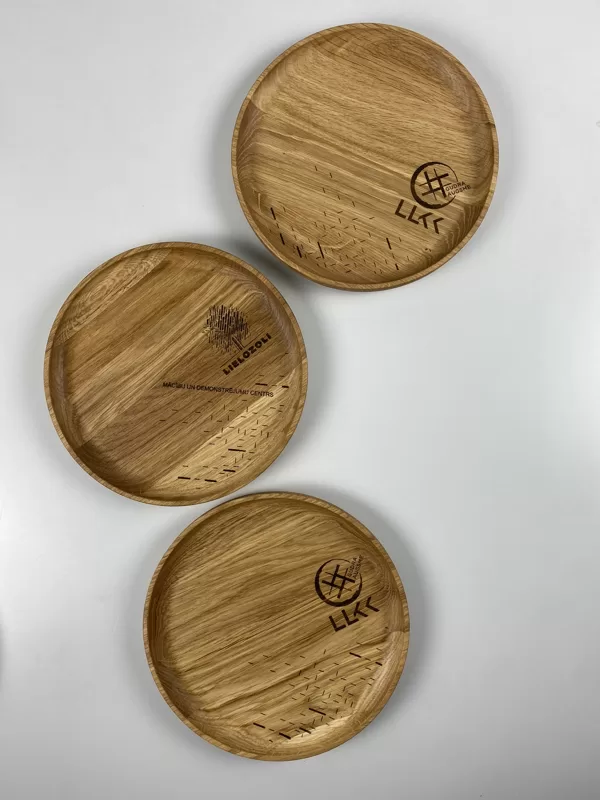 Wooden serving platters