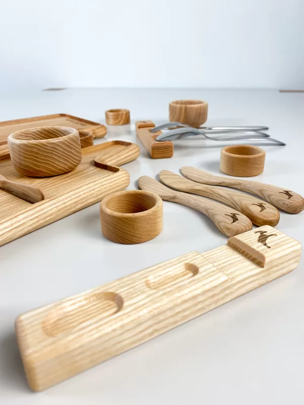 wooden accessories for restaurants