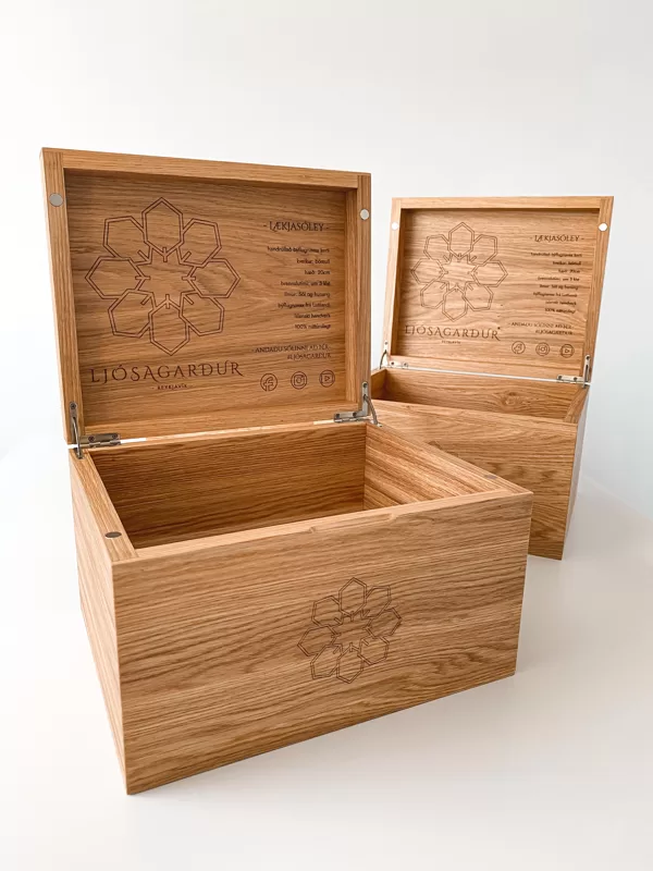 wooden design box 