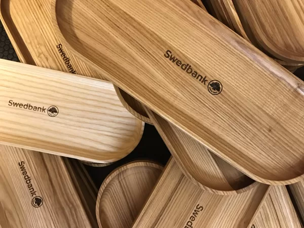 wood serving plates