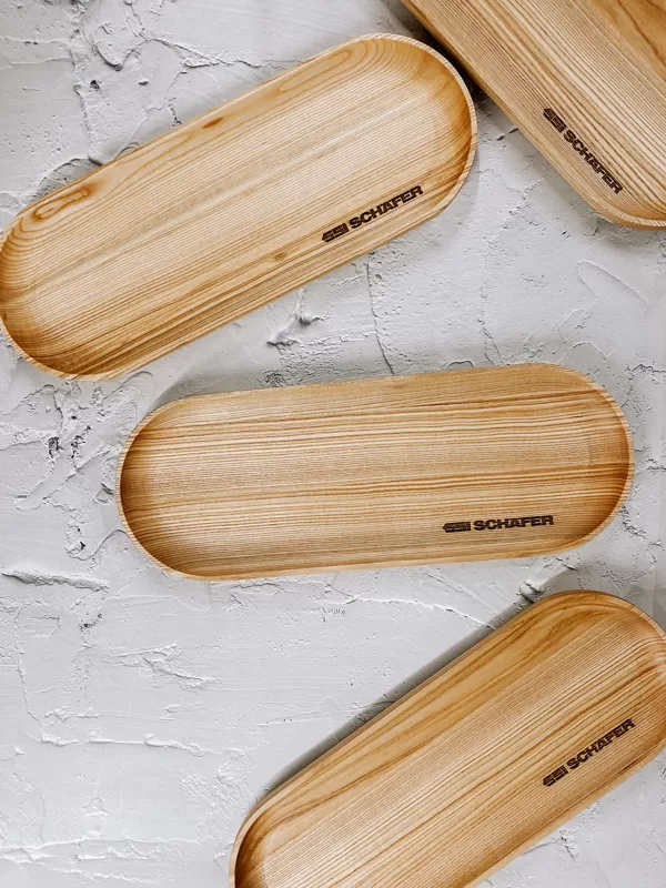 wood serving dish