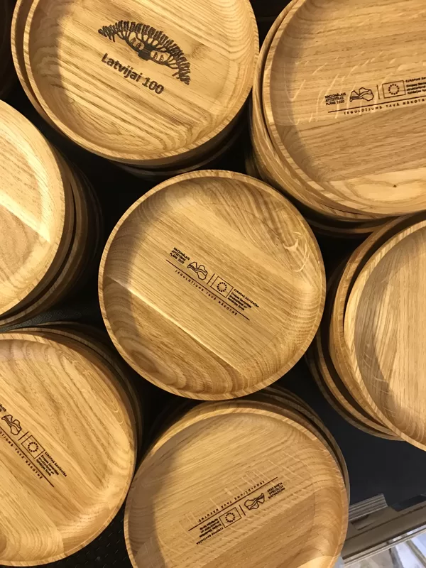 engraved serving plates