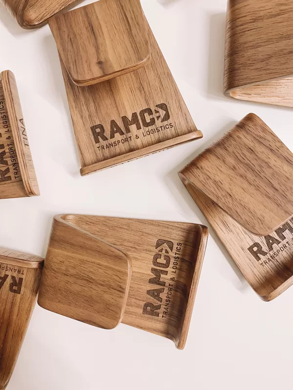 engraved phone holders