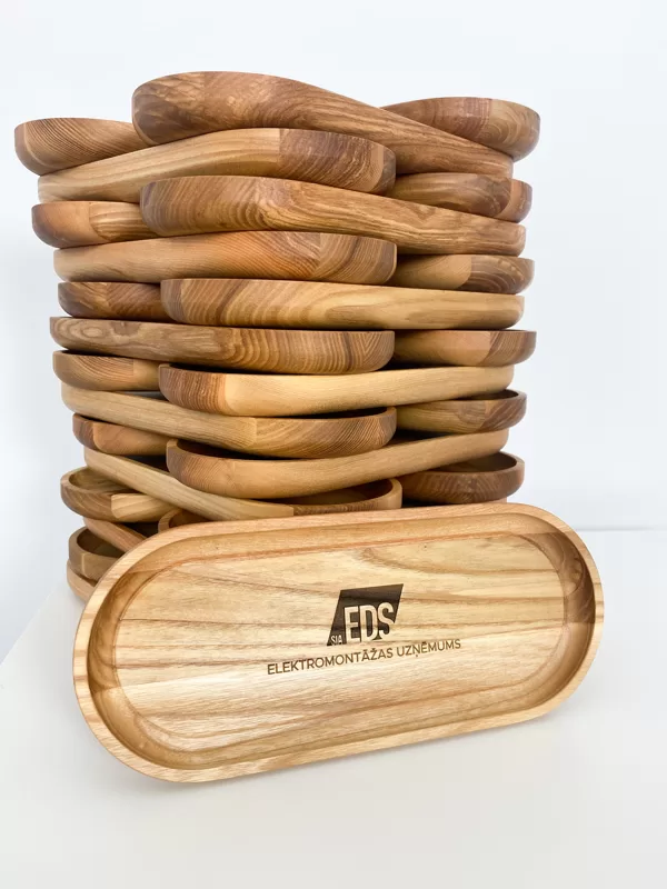 engraved wood plates
