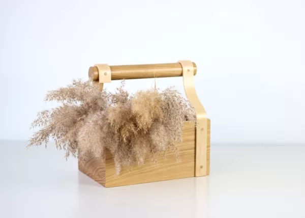 Wood basket - design gift basket 