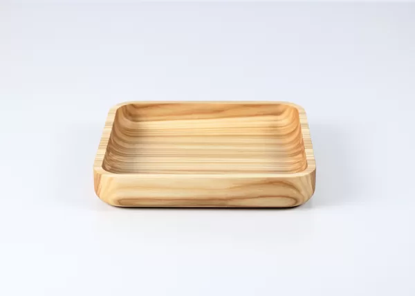 Wood appetizer platter