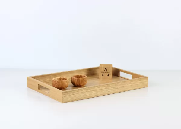 Wooden serving tray - Oak tray